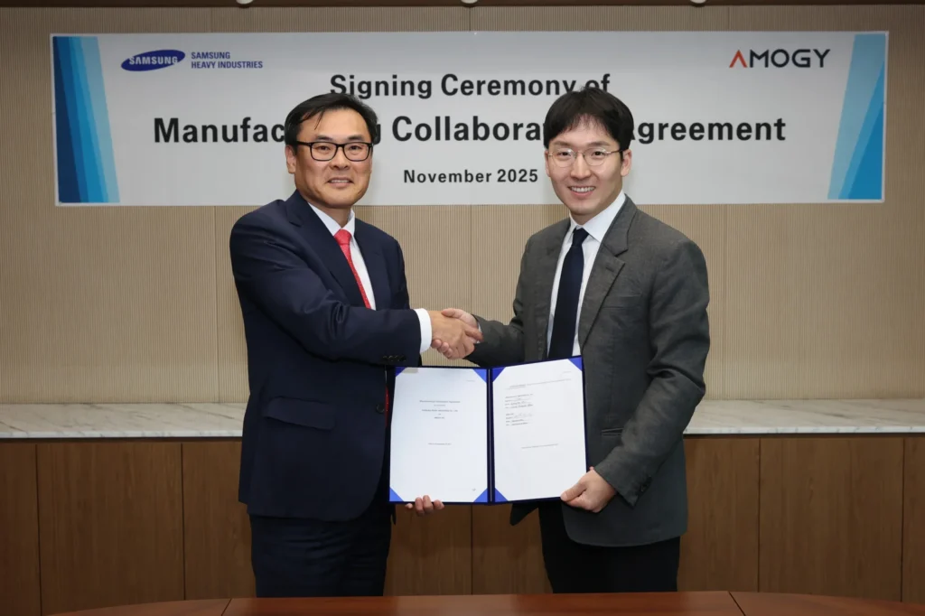 Amogy y Samsung Heavy Industries se asocian en sistemas de conversión de amoníaco en energía