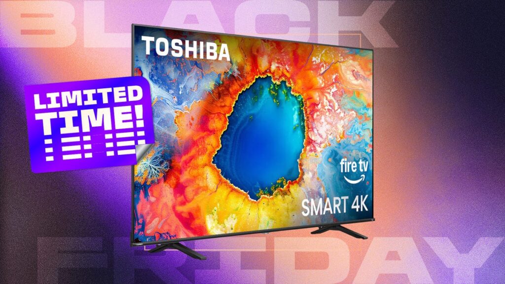 Solo quedan unas horas para conseguir este Toshiba 4K Fire TV de 75 pulgadas por $ 350 con esta oferta del Black Friday