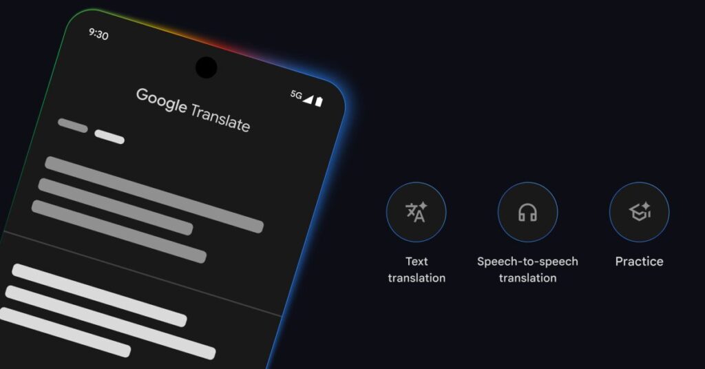 Google Translate amplía la traducción en vivo con cualquier auricular