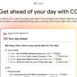 Google Labs prueba el agente de productividad ‘CC’ que se conecta a Gmail