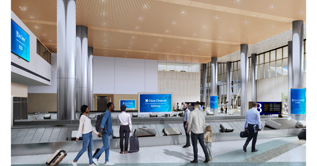 Clear Channel Outdoor transformará audazmente la publicidad digital en la capital mundial de los medios en el nuevo Aeropuerto Hollywood-Burbank (BUR)
