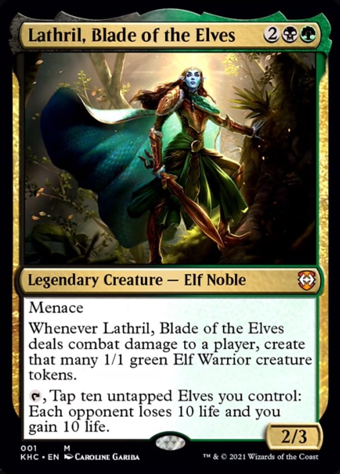 Lathril, espada de los duendes
