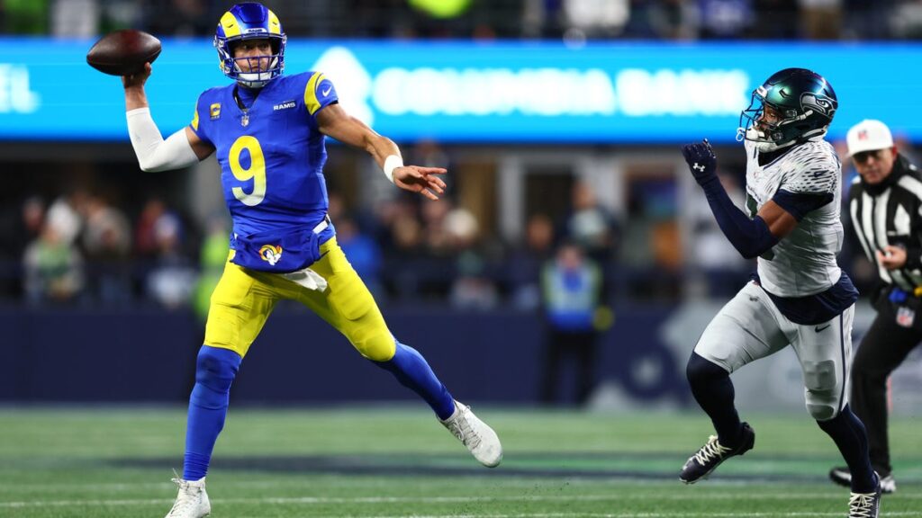 Transmisión de Rams vs Falcons hoy en vivo, tiempo de juego de MNF, televisión, transmisión
