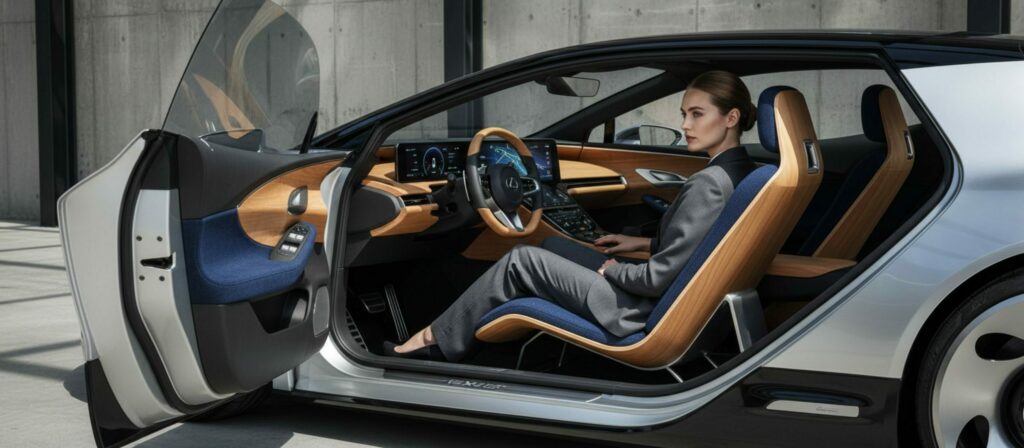     Un diseñador de coches de una importante marca utilizó IA para crear este Lexus EV en 24 horas