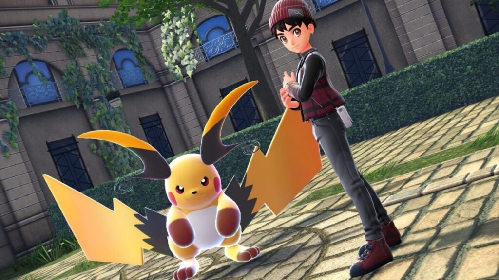 Mega Raichu vuela como Superman y gobierna