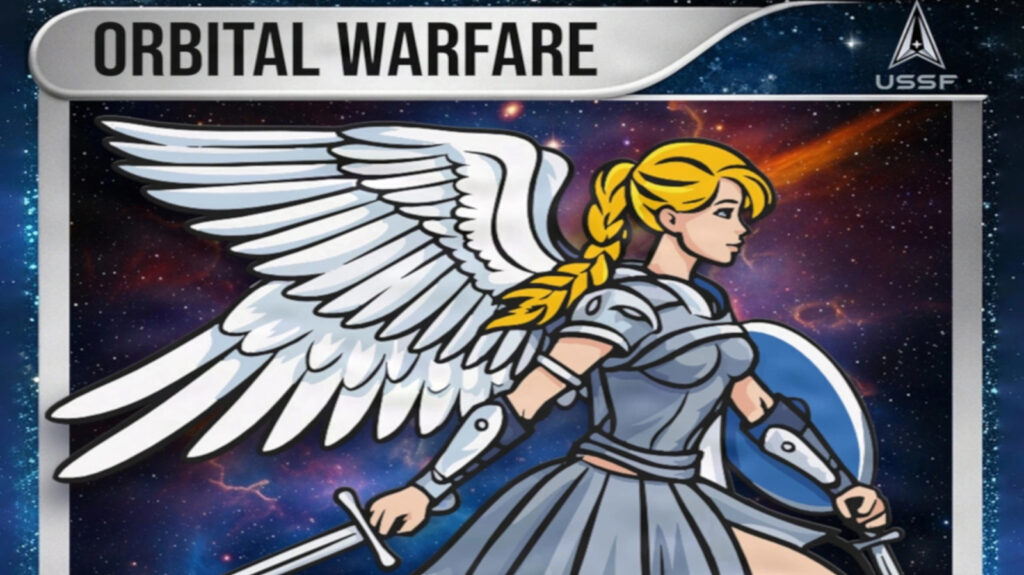 Tarjetas estilo Gathering para anunciar los nombres de guerra de sus satélites.