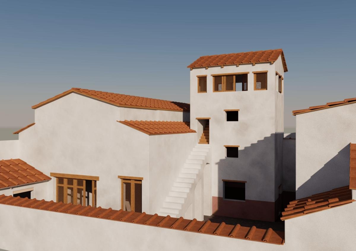 La arqueología digital revela las torres perdidas de Pompeya sobre las villas de la élite romana