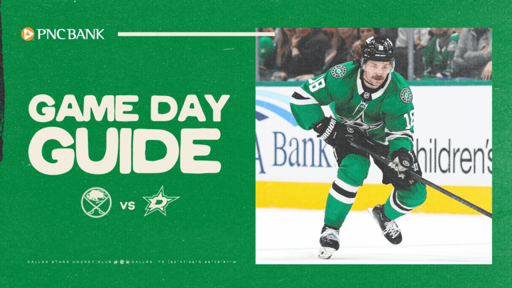 Guía del día del juego: Estrellas contra Sabres