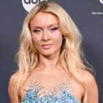 Zara Larsson posa con Bra Top para una foto de Instagram