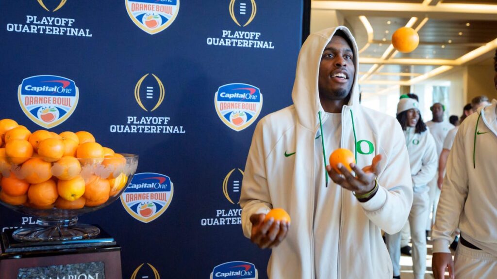 Horarios y horarios de inicio del Rose, Sugar, Orange Bowl