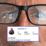 Jon Stewart finalmente se unió a Instagram
