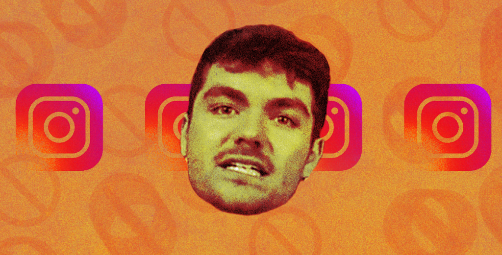 Nick Fuentes Propietario de Instagram | Asunto con los medios de comunicación para Estados Unidos