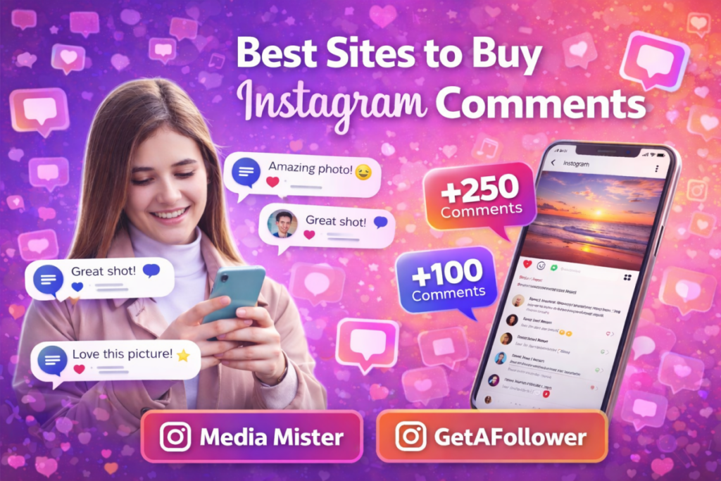 Tendencia actual: los mejores sitios para comprar comentarios de Instagram (Top 5)