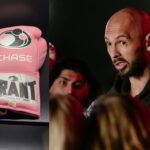 Un idiota ofreció 10.000 dólares en Ebay por los guantes rosas de Andrew Tate