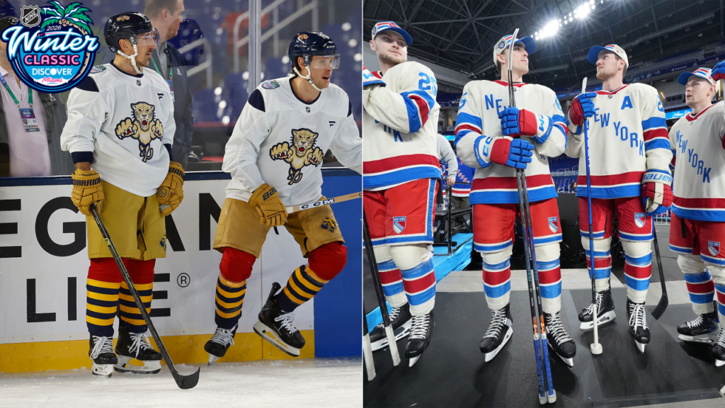 Miami Winter Classic Rangers, Panthers «gran juego».