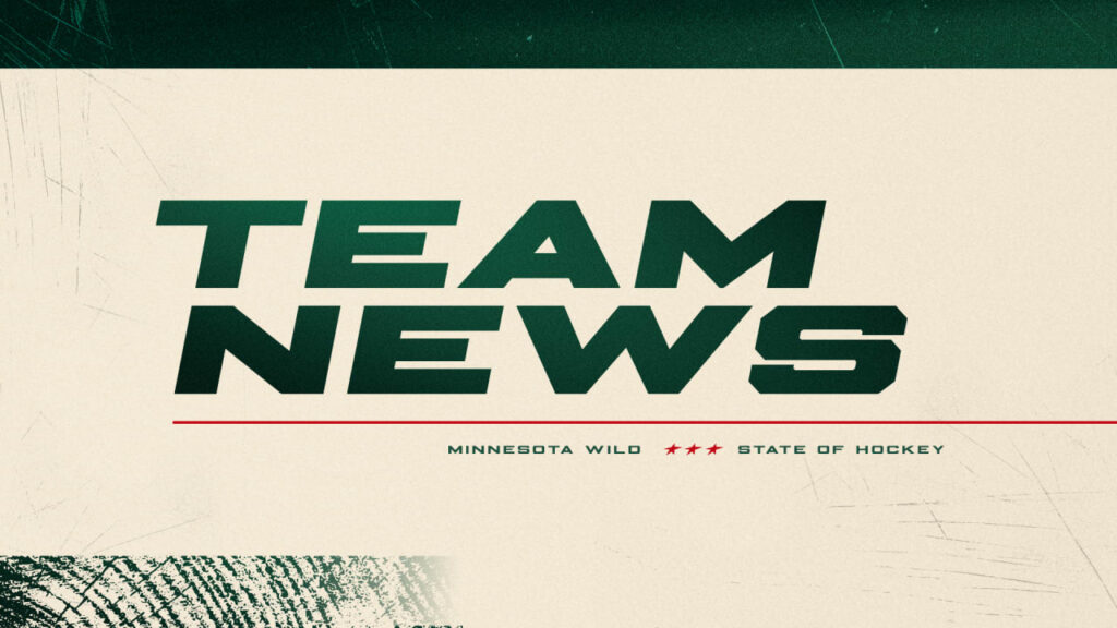 Ocho jugadores de Minnesota Wild han sido incluidos en la lista de los Juegos Olímpicos de Invierno de 2026