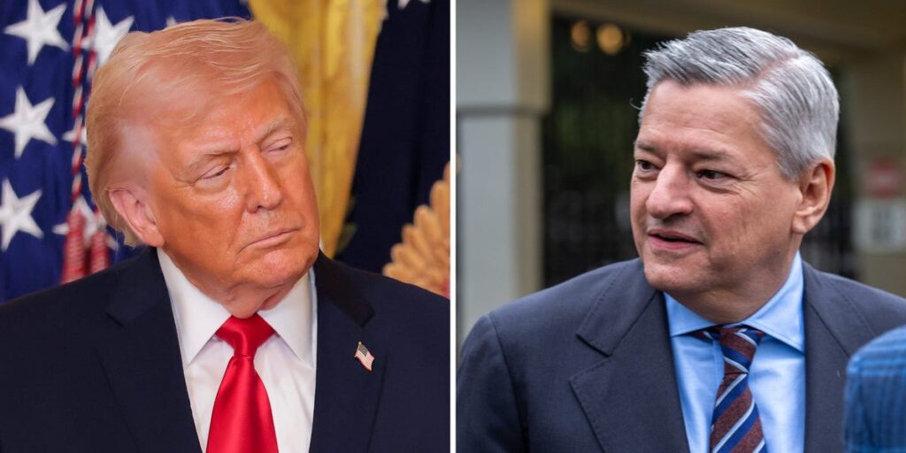 El CEO de Netflix ha pedido a Trump que renuncie a los aranceles a las películas para ofrecer incentivos