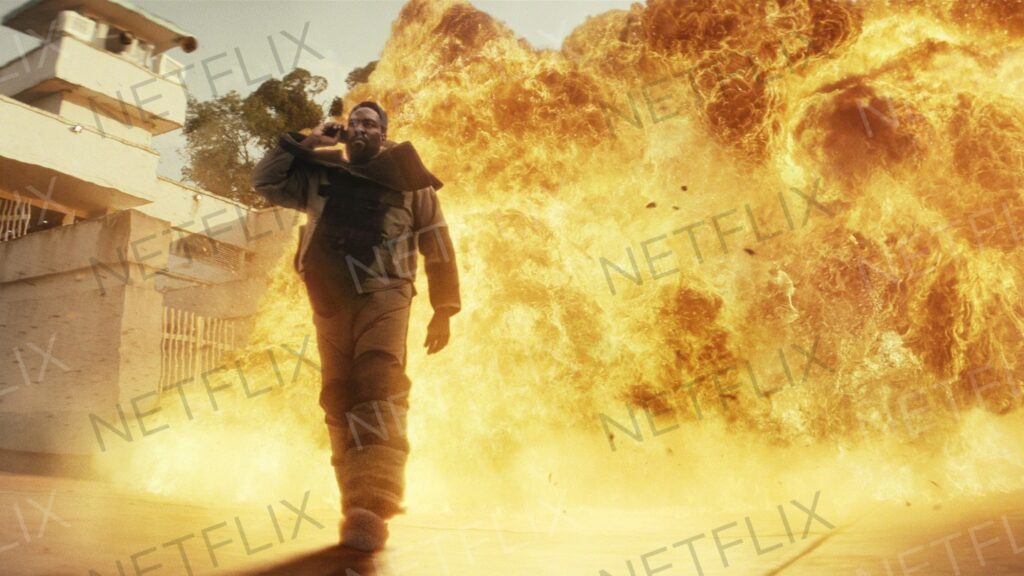 Yahya Abdul-Matten II como Creasy en la adaptación de Netflix