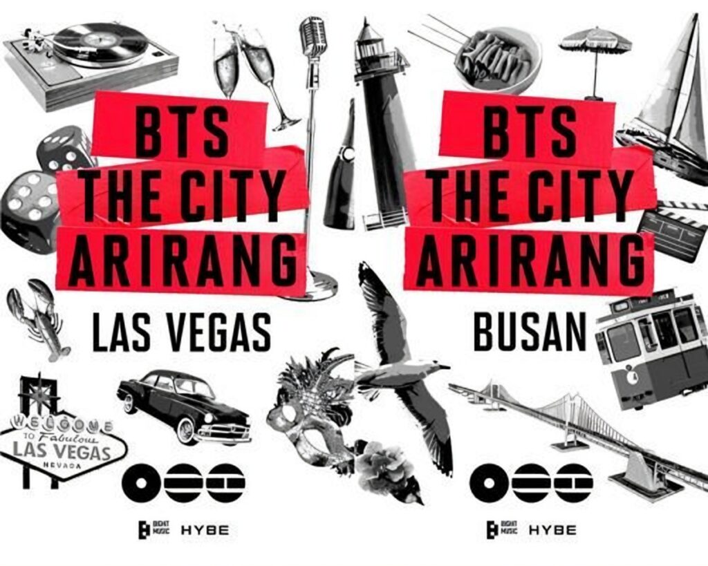 BTS llevará su proyecto ‘The City’ a Las Vegas y Busan