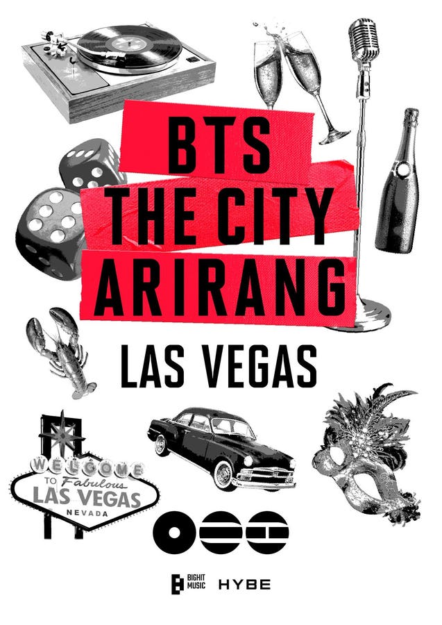 BTS Las Vegas y Busan lanzarán ‘BTS THE CITY ARIRANG’