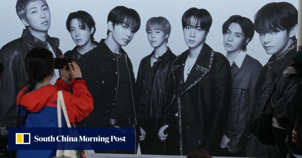 El regreso del BTS ha supuesto un récord de 2,06 millones de turistas en Corea del Sur