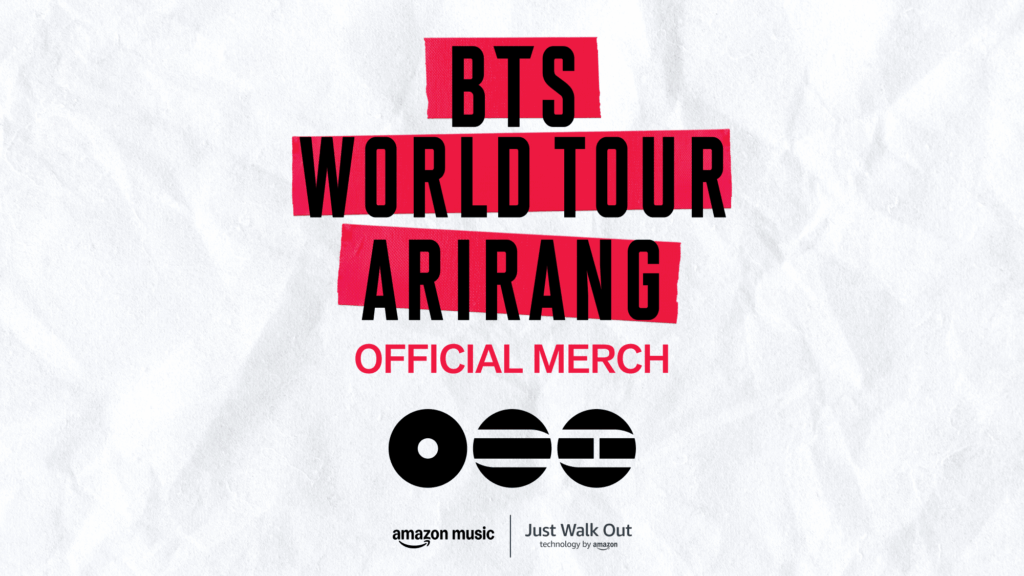 Amazon Music revela planes de mercadería ‘Just Walk Out’ para los conciertos de BTS
