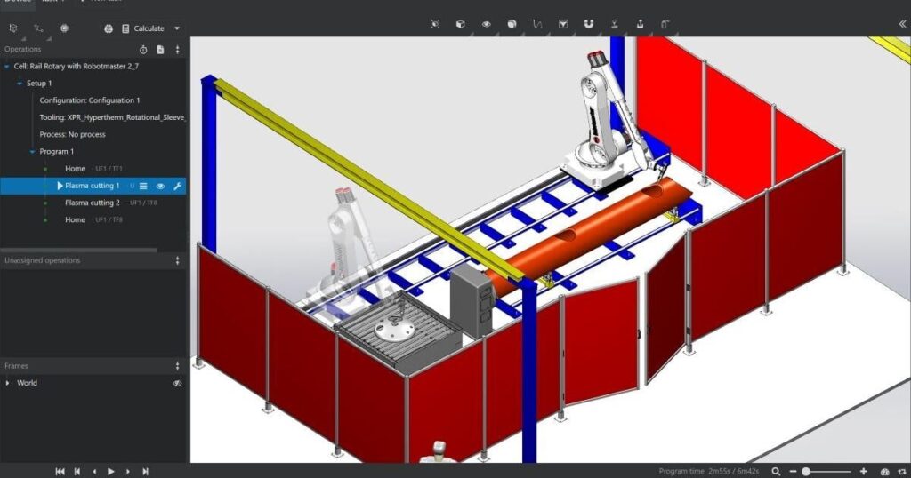 La actualización del software Robotmaster de Hypertherm acelera la programación | Presione soltar