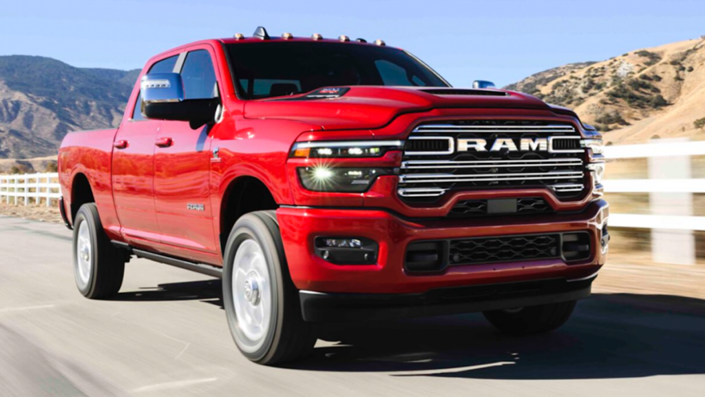 Un fallo de software ha hecho que 12.000 camionetas Ram 2500 sean demasiado rápidas para sus neumáticos