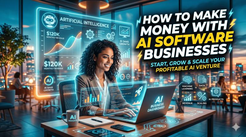 Cómo ganar dinero con empresas de software de IA